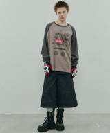 Johann×AIVER GIRLラグランロンTEE