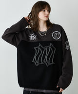 AIVER フットボールオーバーニット