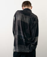 【ONLINE STORE先行予約】AIVER トロンプルイユボロ転写シャツ