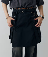 model:H172 B80 W58 H87 着用サイズ:FREE (ブラック)