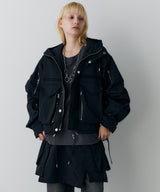 AIVER Atelier Made ソロテックスショートフライトブルゾン