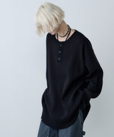 AIVER ヘビーワッフルモンスターL/S TEE