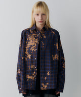 AFF AIVER ブリーチラグランチェックシャツ