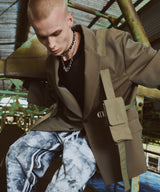 AIVER ペンキ加工バギーデニム