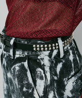 AIVER 2連スタッズレザーベルト