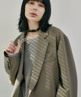 AIVER Atelier Made 高密度ギャバハーネステーラードジャケット