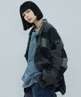 AIVER ボロミリタリージャケット