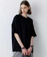 AFF AIVER 16/-ウォッシュ天竺スキッパーS/S TEE