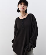 【予約】AIVER ヘビーワッフルモンスターL/S TEE