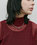 AFF AIVER サージカルボールチェーンネックレス