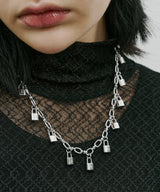 AIVER 11連パドロックネックレス