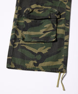 AIVER カモレイヤードカーゴパンツ