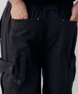 AFF AIVER バイオウォッシュダブルニーカーゴパンツ