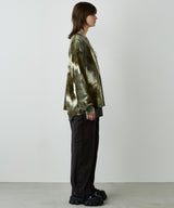 AFF AIVER ムラ染めニットL/S TEE