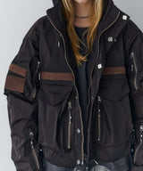 AIVER Atelier Made ソロテックスショートフライトブルゾン