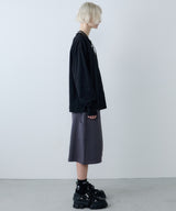 【予約】AFF AIVER 16/-ウォッシュ天竺ワイドスリーブL/S TEE