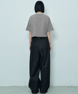 AIVER 16/-ウォッシュ天竺クロップドS/S TEE