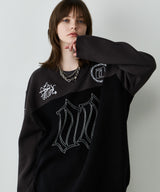 AIVER フットボールオーバーニット