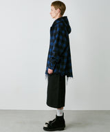 【一部予約】AIVER レイヤードオンブレチェックシャツ