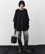 AFF AIVER ワッフルレイヤードL/S TEE