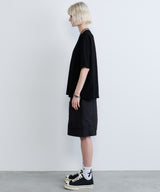 AIVER 30/2ウォッシュ天竺ガゼットポケットコンパクトS/S TEE