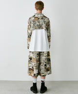 PALEDUSK×AIVER カモボロ3WAYフードシャツ