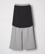 AIVER ヘビースウェットレイヤードバギーパンツ