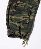 AIVER カモレイヤードカーゴパンツ