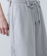 AFF AIVER ドライスウェットワイドクォーターパンツ