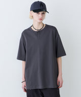 AFF AIVER 16/-ウォッシュ天竺スキッパーS/S TEE