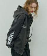 Johann×AIVER BOYダブルジップパーカー