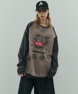 Johann×AIVER GIRLラグランロンTEE