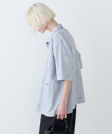 【予約】AIVER ドットメッシュナイトカモ S/S シャツ