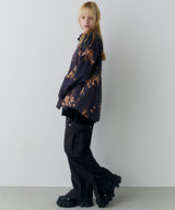 model:H172 B80 W58 H87 着用サイズ:MEDIUM (ダークグレー)