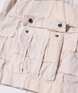 AIVER ボロクォーターカーゴパンツ