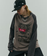 Johann×AIVER GIRLラグランロンTEE