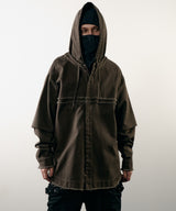 【ONLINE STORE先行予約】AIVER レイヤードカットオフツイルシャツ