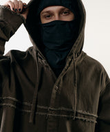 【ONLINE STORE先行予約】AIVER レイヤードカットオフツイルシャツ