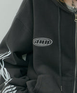 Johann×AIVER BOYダブルジップパーカー