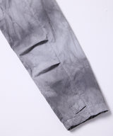 AIVER ムラ染めナイロンボンテージブルゾン