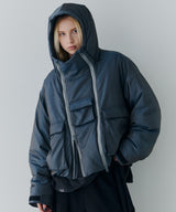 AIVER イリディセントパファーブルゾン