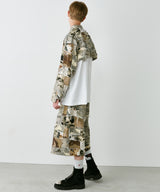 PALEDUSK×AIVER カモボロ3WAYフードシャツ