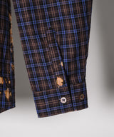 AFF AIVER ブリーチラグランチェックシャツ