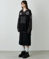 AIVER フットボールオーバーニット