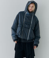 AIVER イリディセントパファーブルゾン