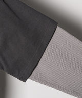 AFF AIVER ワッフルレイヤードL/S TEE