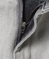 【予約】AIVER フェードブリーチクォーターデニムパンツ