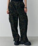 AFF AIVER バイオウォッシュダブルニーカーゴパンツ