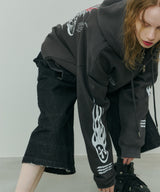 Johann×AIVER BOYダブルジップパーカー