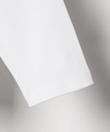 AIVER 30/2ウォッシュ天竺フットボールL/S TEE